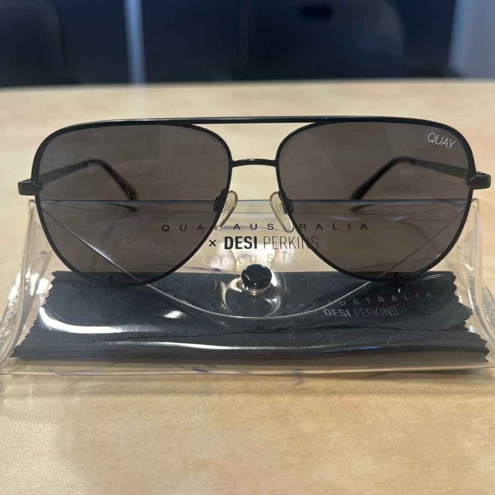 Quay Australia X Desi Perkins Aviator Sunglasses